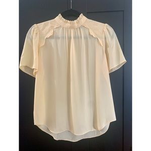 Ann Taylor Yellow Blouse